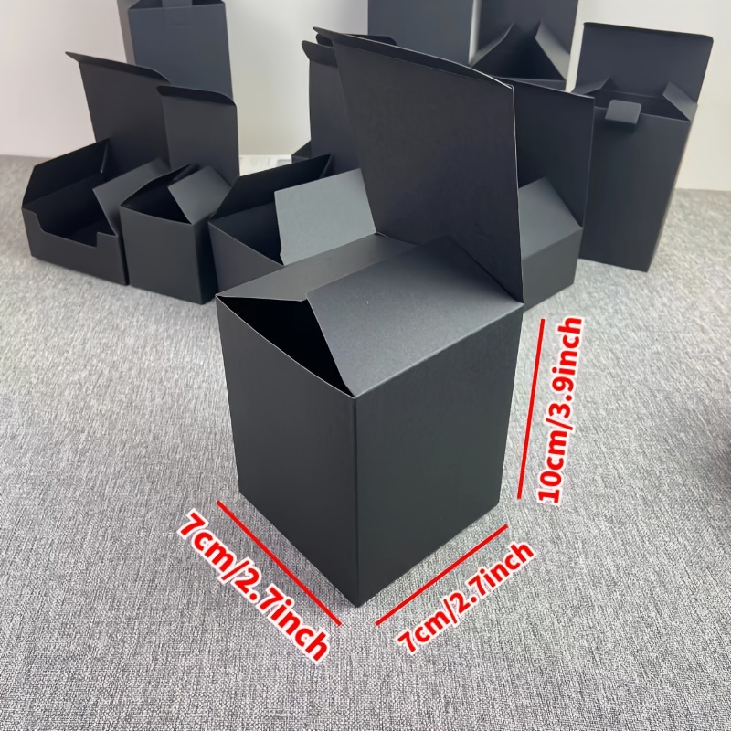 20 Matte Black Gift Boxes for Jewelry Packaging